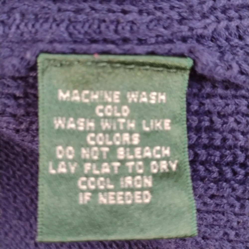 Ralph Lauren knit cotton double-breasted jacket L - Picture 5 of 5